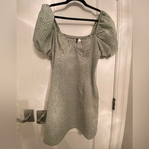 Floral Puff Sleeve Dress